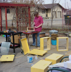 bee hive construction