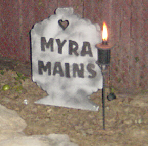 myra maines tombstone